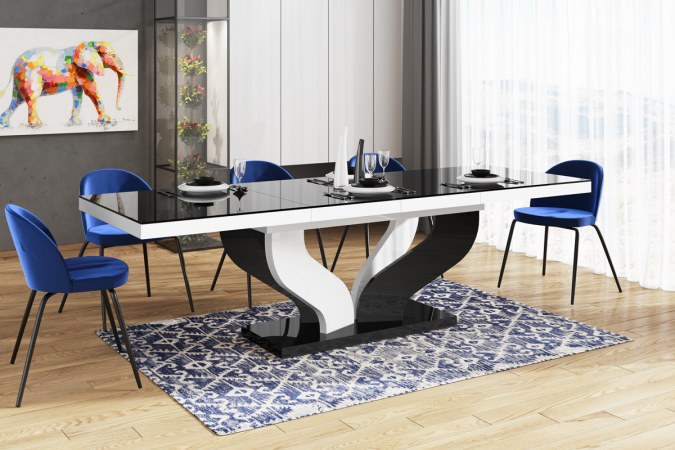 VIVA 160 table (high gloss)
